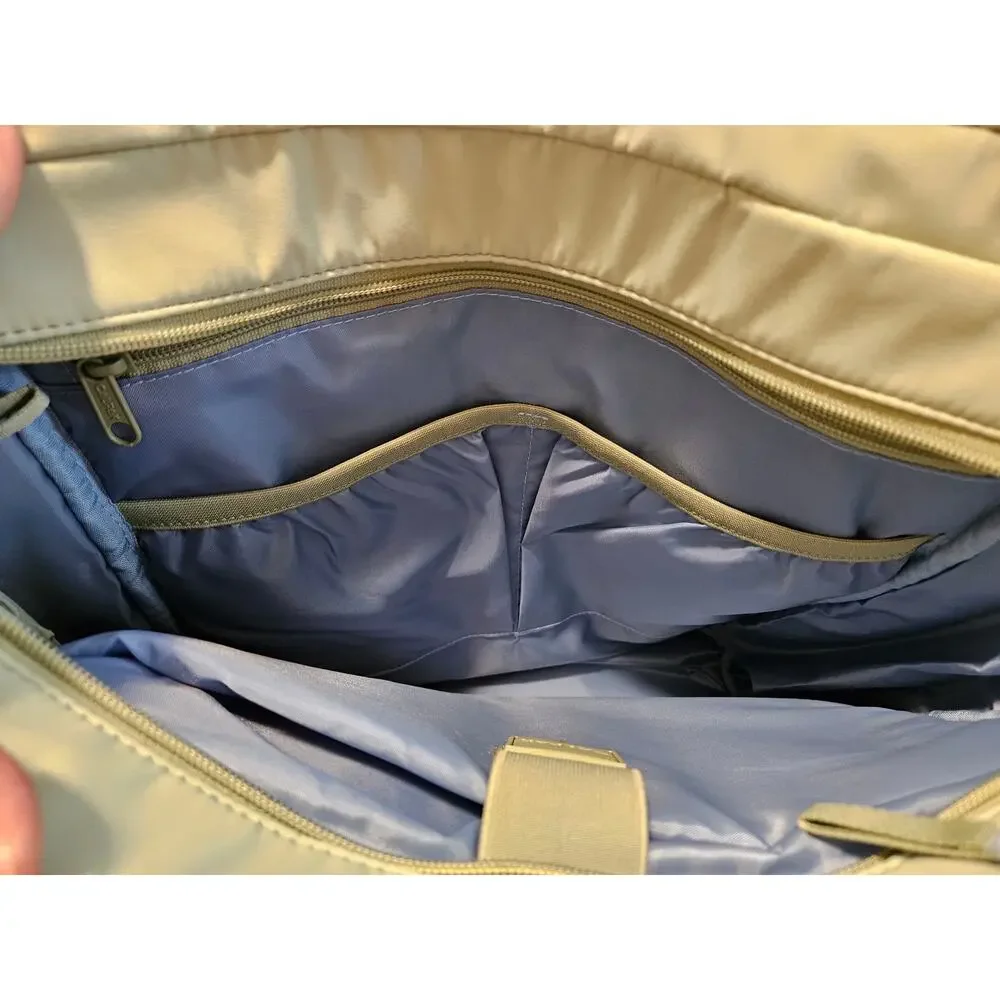 CALPAK Connect Zip Laptop Tote Meadow Green NWT Travel Work Bag